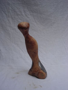 Sculpture sur bois de Taoufik Méchati