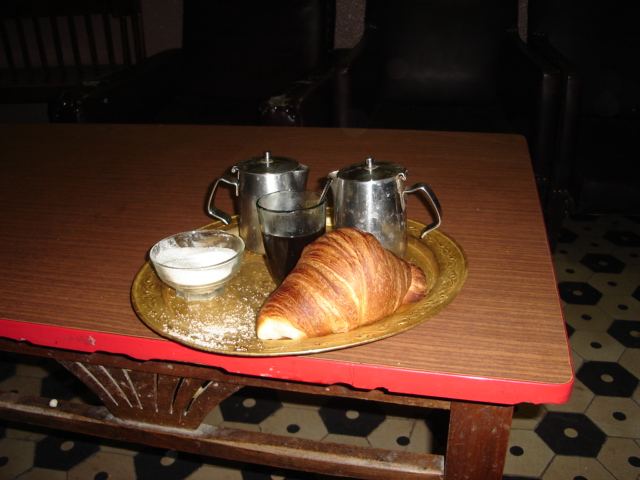 Le petit déjeuner à l'hôtel